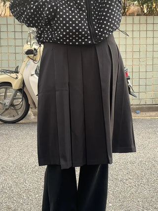 Ruby Pleated Midi Skirt