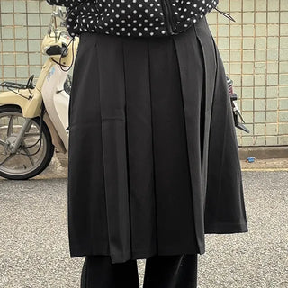 Ruby Pleated Midi Skirt