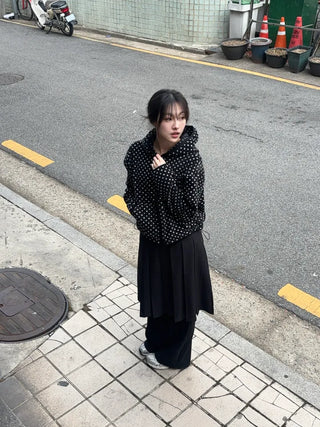 Ruby Pleated Midi Skirt