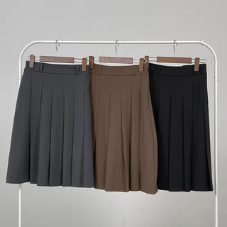 Ruby Pleated Midi Skirt