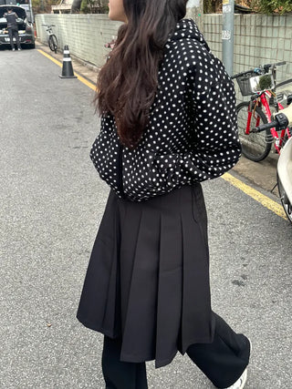 Ruby Pleated Midi Skirt