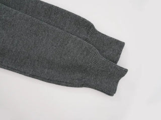 Off-shoulder Loose Fit Knit Top