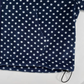 Belly Dot Hooded Fleece Jumper