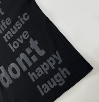 Comfort Lettering Long Sleeve T-shirt