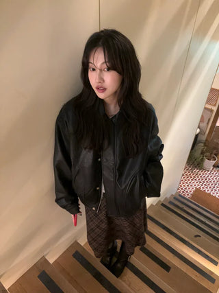 Maru Two-Buckle Leather Jumper