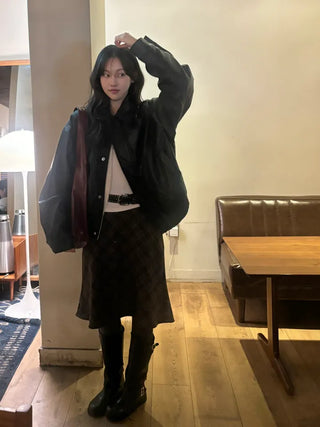 Maru Two-Buckle Leather Jumper