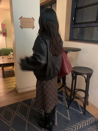 Maru Two-Buckle Leather Jumper