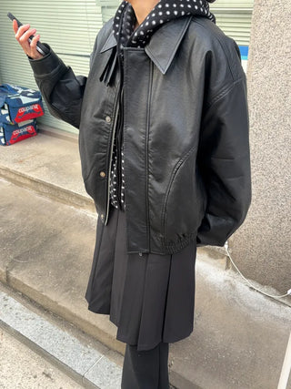 Maru Two-Buckle Leather Jumper