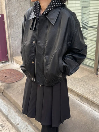 Maru Two-Buckle Leather Jumper