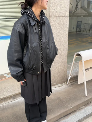 Maru Two-Buckle Leather Jumper