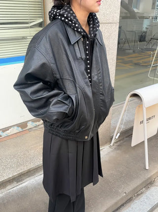 Maru Two-Buckle Leather Jumper