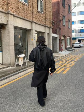 Maru Two-Buckle Leather Jumper