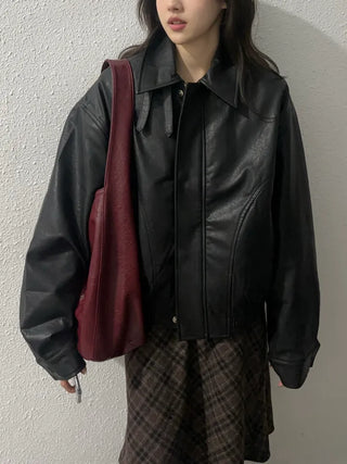 Maru Two-Buckle Leather Jumper