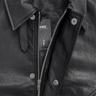 Maru Two-Buckle Leather Jumper