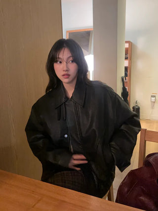 Maru Two-Buckle Leather Jumper