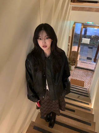 Maru Two-Buckle Leather Jumper