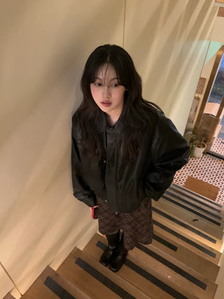 Maru Two-Buckle Leather Jumper