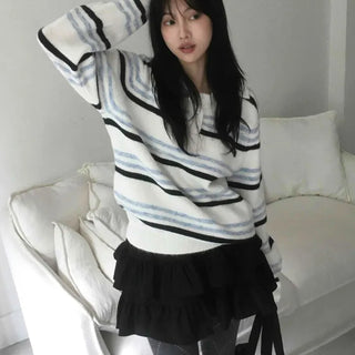 Vintage Long Sleeve T-shirt Wool/Mohair Knit