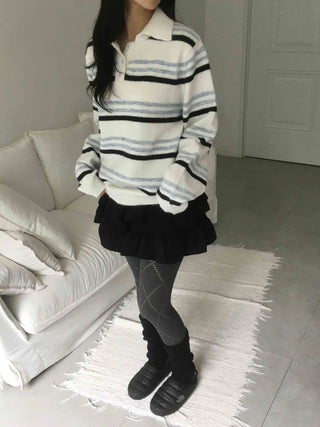 Vintage Long Sleeve T-shirt Wool/Mohair Knit