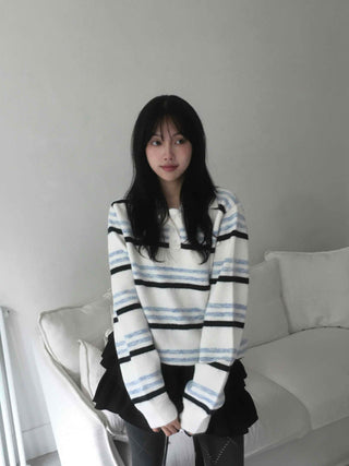 Vintage Long Sleeve T-shirt Wool/Mohair Knit