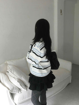 Vintage Long Sleeve T-shirt Wool/Mohair Knit