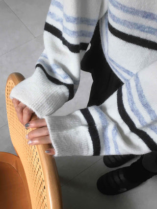 Vintage Long Sleeve T-shirt Wool/Mohair Knit