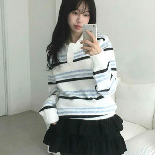 Vintage Long Sleeve T-shirt Wool/Mohair Knit