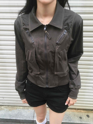 Aura Autumn Jumper Banded Midnight Jacket