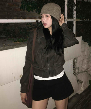 Aura Autumn Jumper Banded Midnight Jacket
