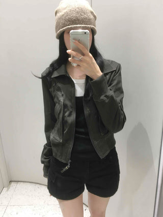 Aura Autumn Jumper Banded Midnight Jacket