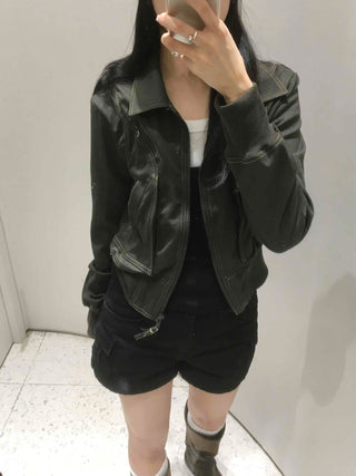Aura Autumn Jumper Banded Midnight Jacket