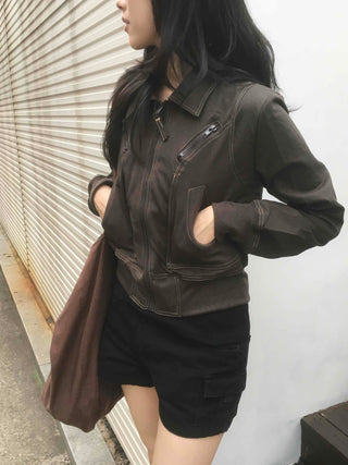 Aura Autumn Jumper Banded Midnight Jacket