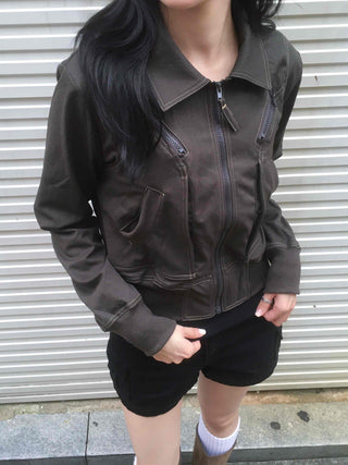 Aura Autumn Jumper Banded Midnight Jacket