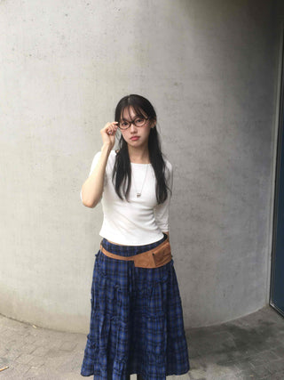 Daily Plain Cotton Long-Sleeve T-Shirt