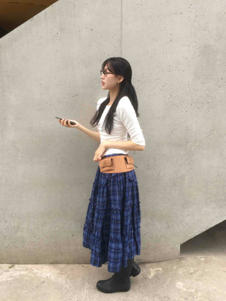 Daily Plain Cotton Long-Sleeve T-Shirt