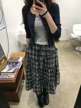 Neo Daily Punching Crop Cardigan