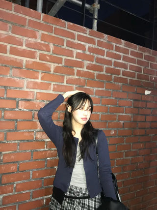 Neo Daily Punching Crop Cardigan