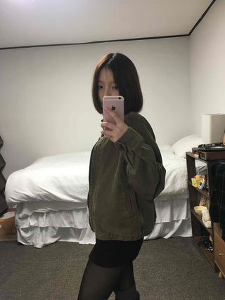 Inner Layered Brushed Knit Skinny Shorts