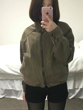 Inner Layered Brushed Knit Skinny Shorts