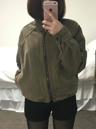 Inner Layered Brushed Knit Skinny Shorts