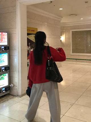 Bico Terry 82 One Off-Shoulder Sweatshirt