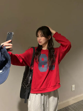 Bico Terry 82 One Off-Shoulder Sweatshirt