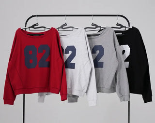 Bico Terry 82 One Off-Shoulder Sweatshirt