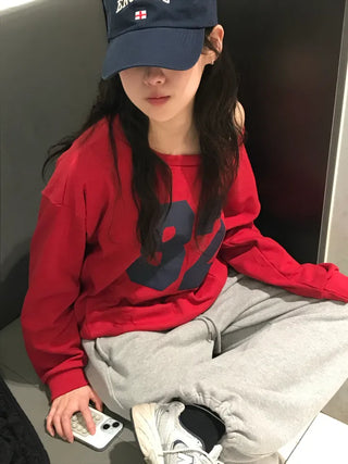 Bico Terry 82 One Off-Shoulder Sweatshirt