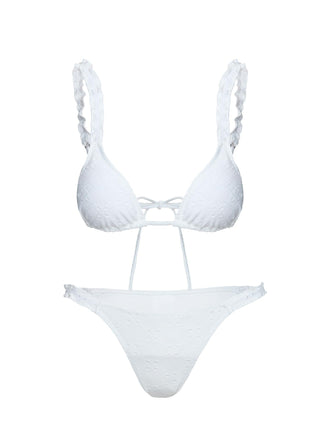 Hot Stuff Bikini Bottoms White