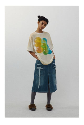 CONP Gummy Man Spray T-shirt (White)