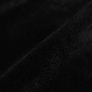 Black velvet flared dress - 2 sizes