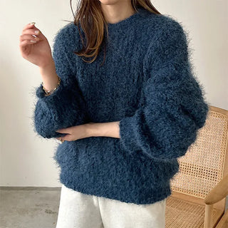 Brushed round knit