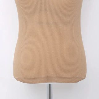 basic ribbed cap sleeveless