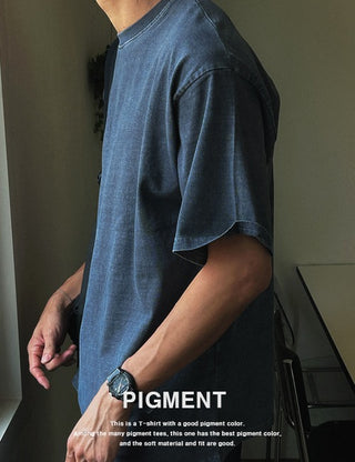 20-count pigment short-sleeve T-shirt (7 colors)